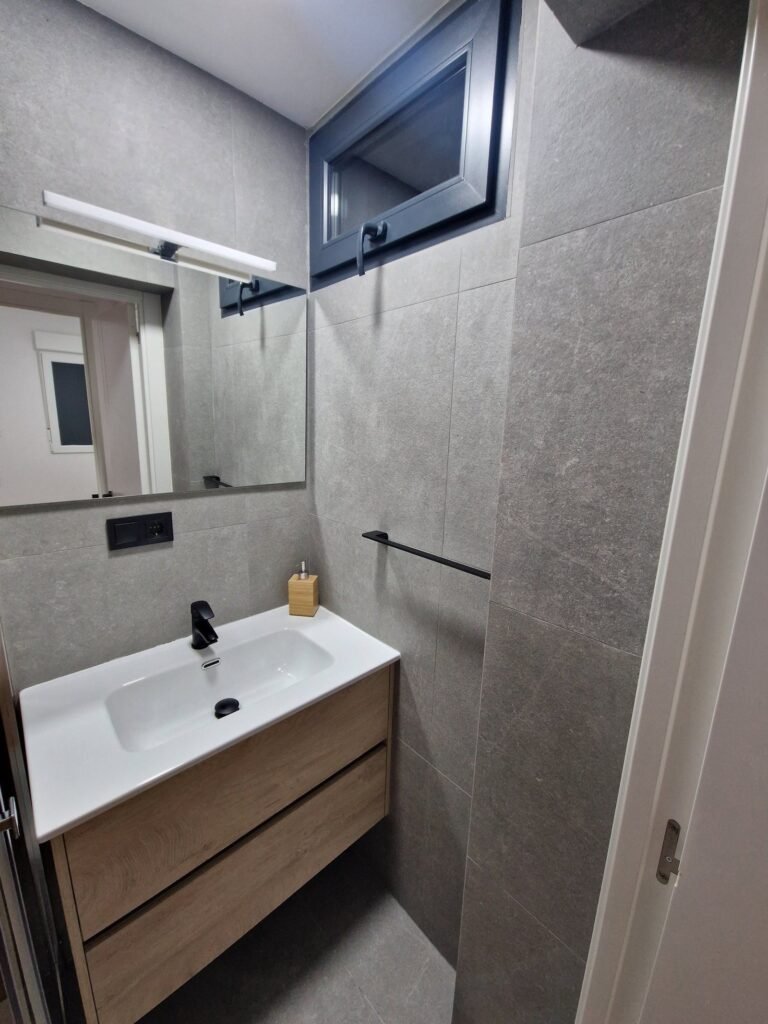 Baño reformado con ducha