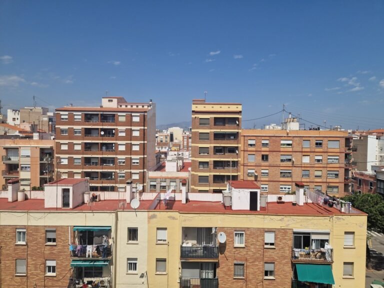 Vistas desde el piso sobre Castellón